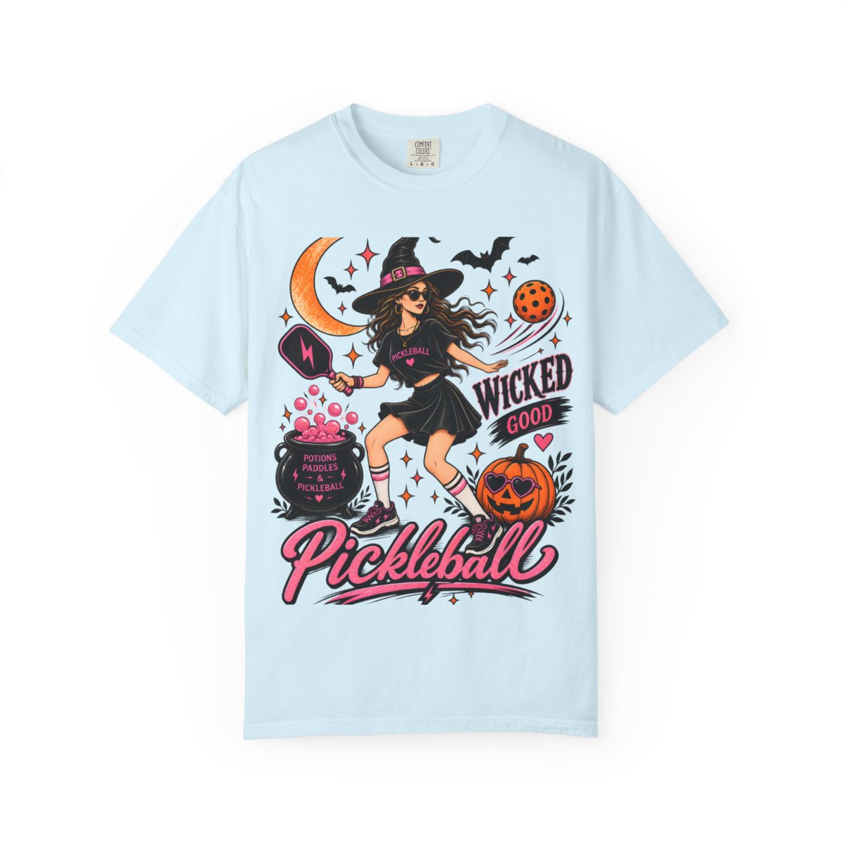 Wicked Good Pickleball witch tee | T-Shirt t-shirt — Front