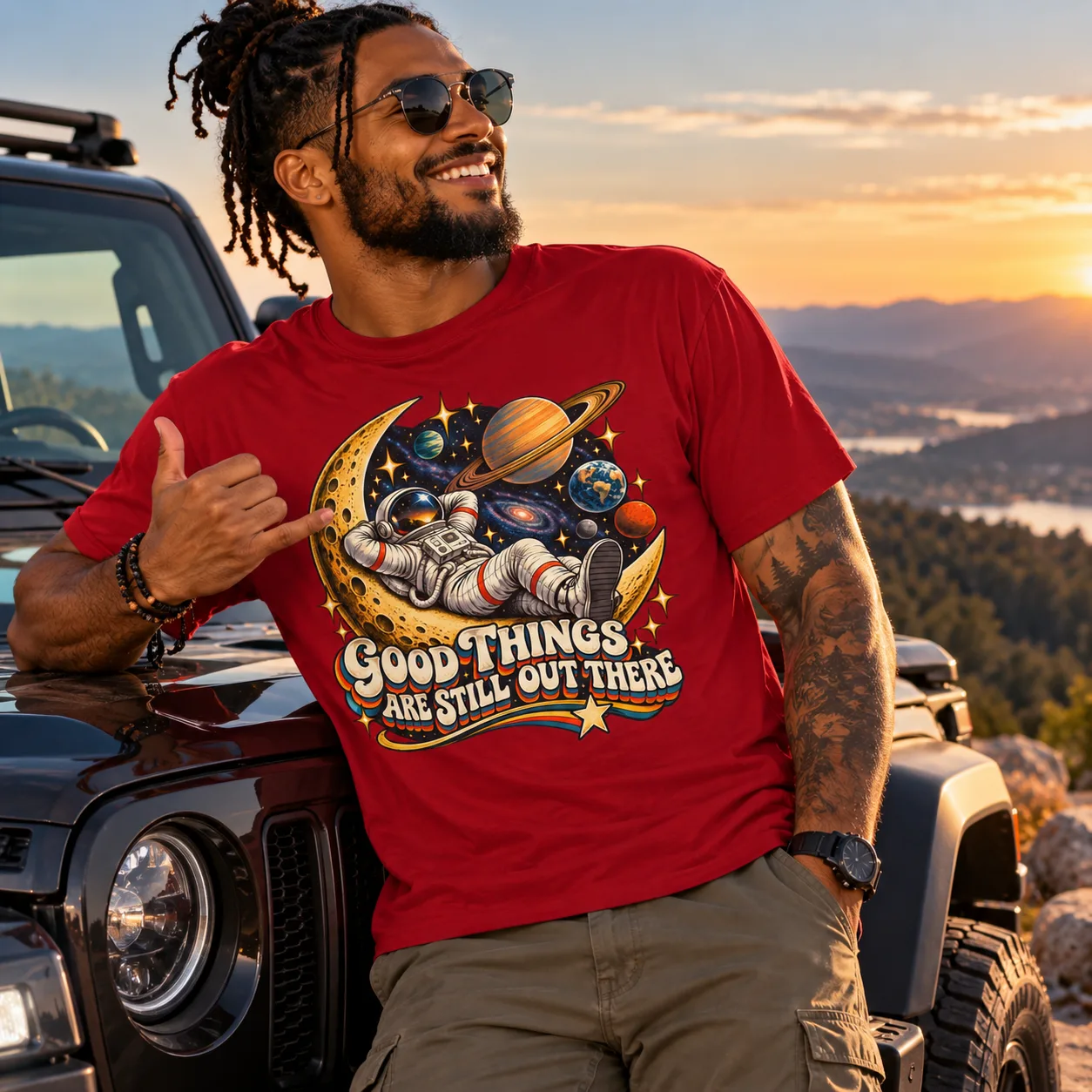 Good Things Are Still Out There on a t-shirt